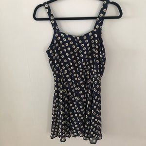 Mini fit and flare dress